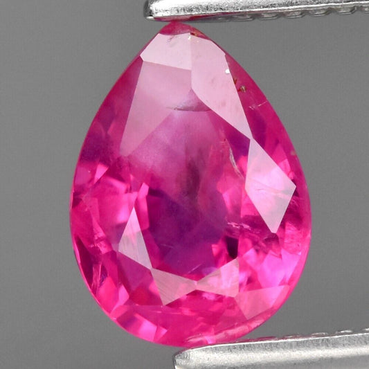 0.72ct Pinkish-Red Mozambique Ruby Unheated - VS2-VS1