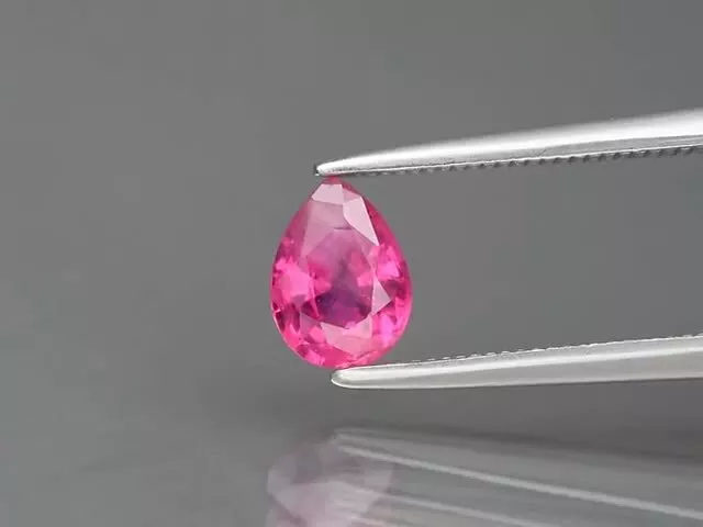 0.72ct Pinkish-Red Mozambique Ruby Unheated - VS2-VS1