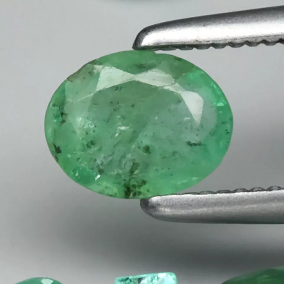 9pcs Lot 1.64ct-t.w Emeralds from Zambia